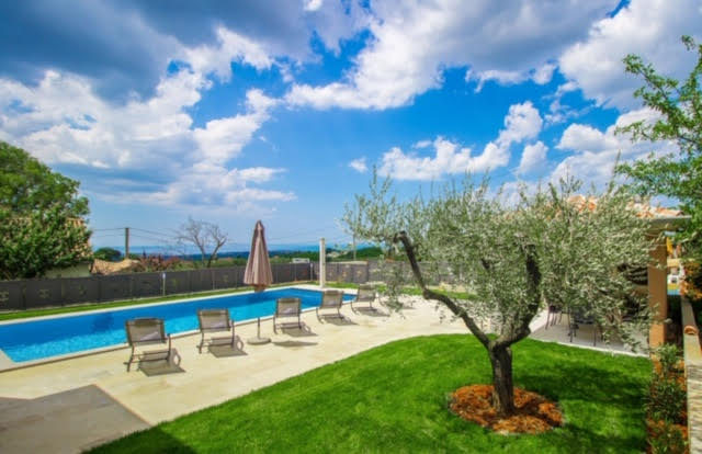 Luxusvillen Kroatien, Istrien, Farkaš, zu verkaufen, villa mit pool, Kaštelir, 4