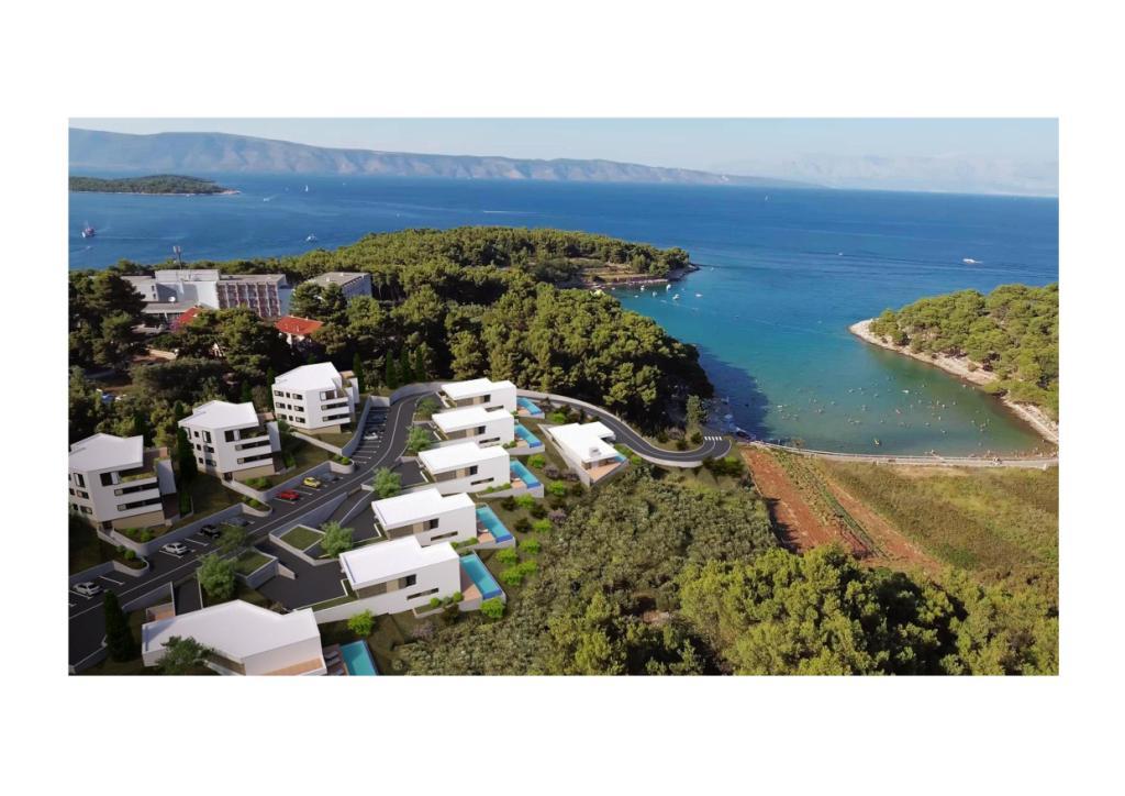 Luxusvillen Dalmatien Farkaš verkaufen Projekt auf der Insel Hvar