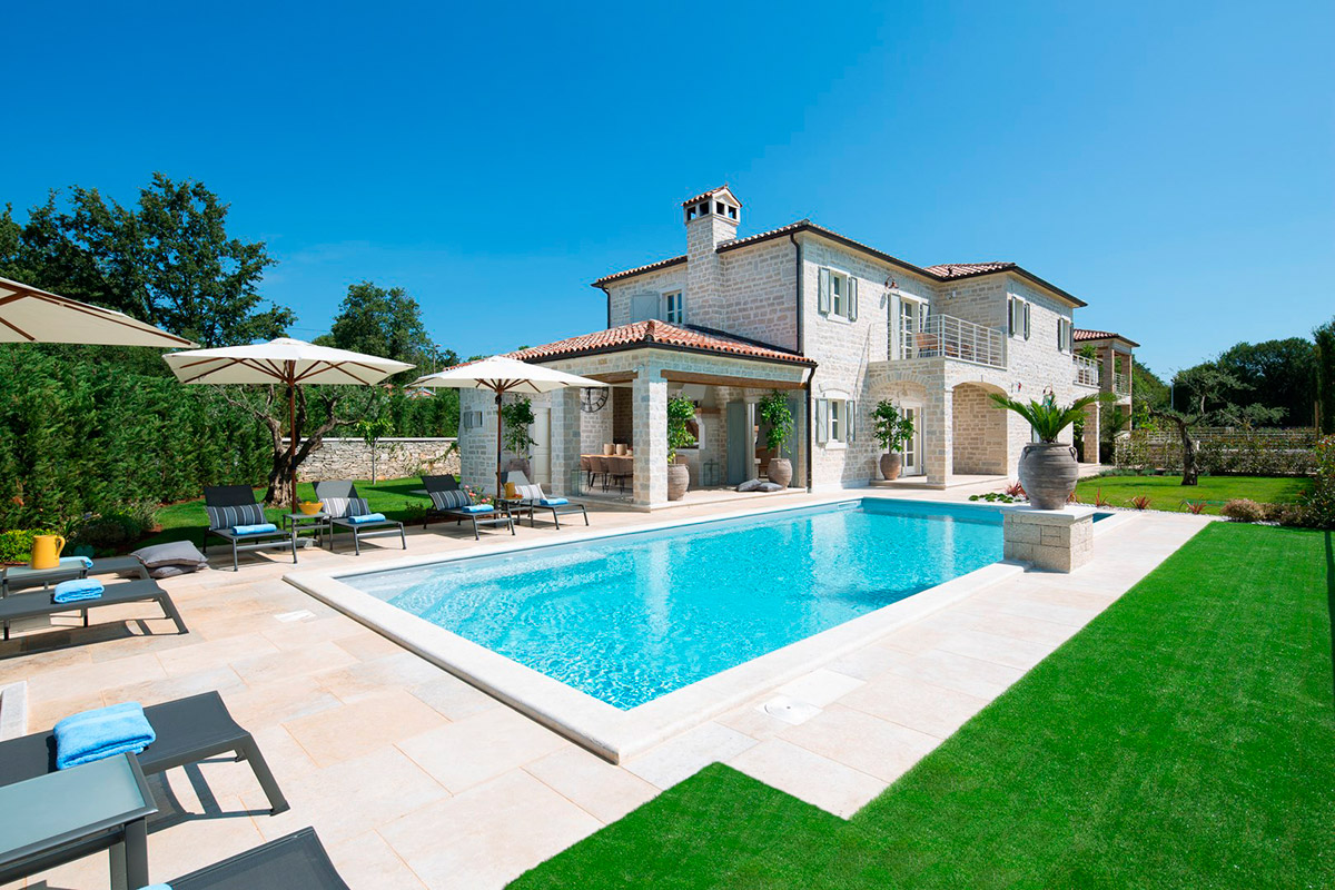 Stone villas Istria farkaš is selling a new stone villa with pool for sale, poreč, surroundings