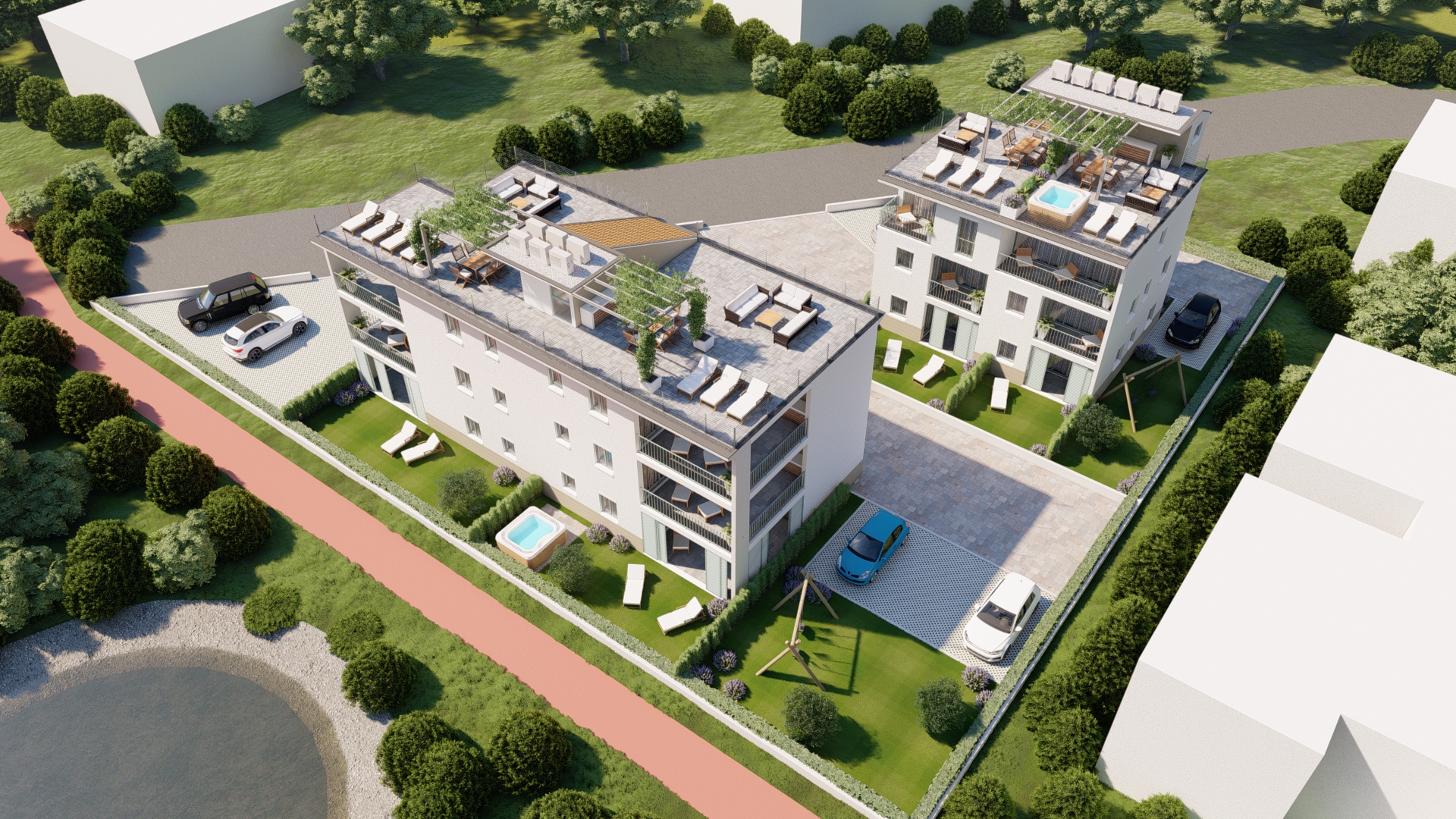 New construction!!! Apartments 300 m from the sea for sale, Umag