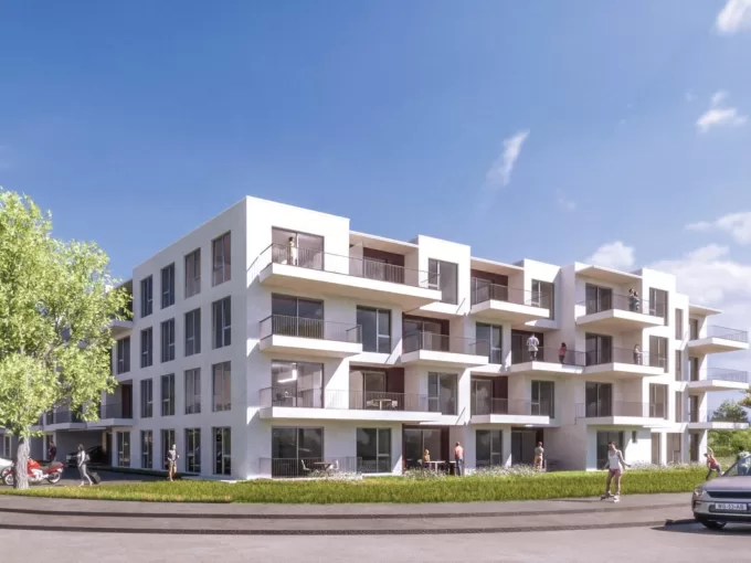 New building! A new residence in construction near the city center of Umag, Istria, Croatia
