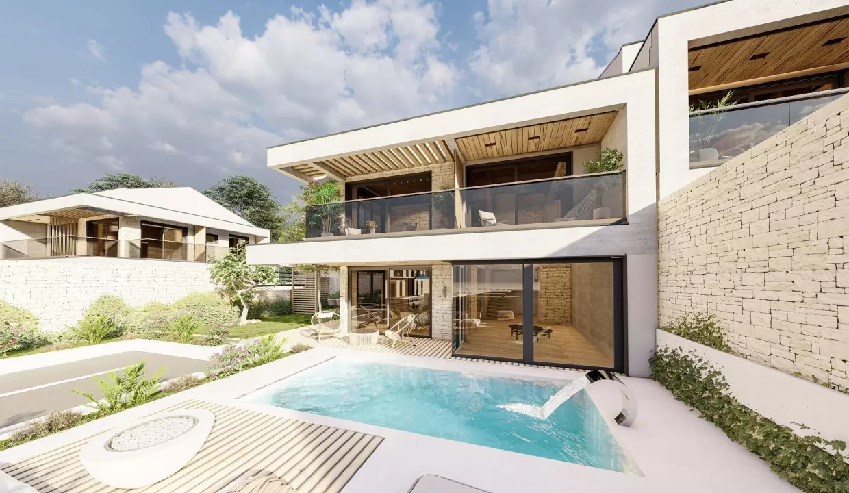 Luxury real estate Farkaš, new project by the sea, villas for sale, Umag, Istria, Croatia, 2