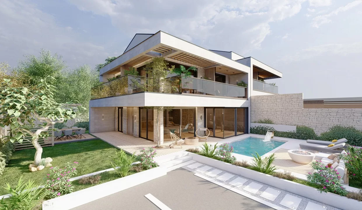 Luxury real estate Farkaš, new project by the sea, villas for sale, Umag, Istria, Croatia, 3