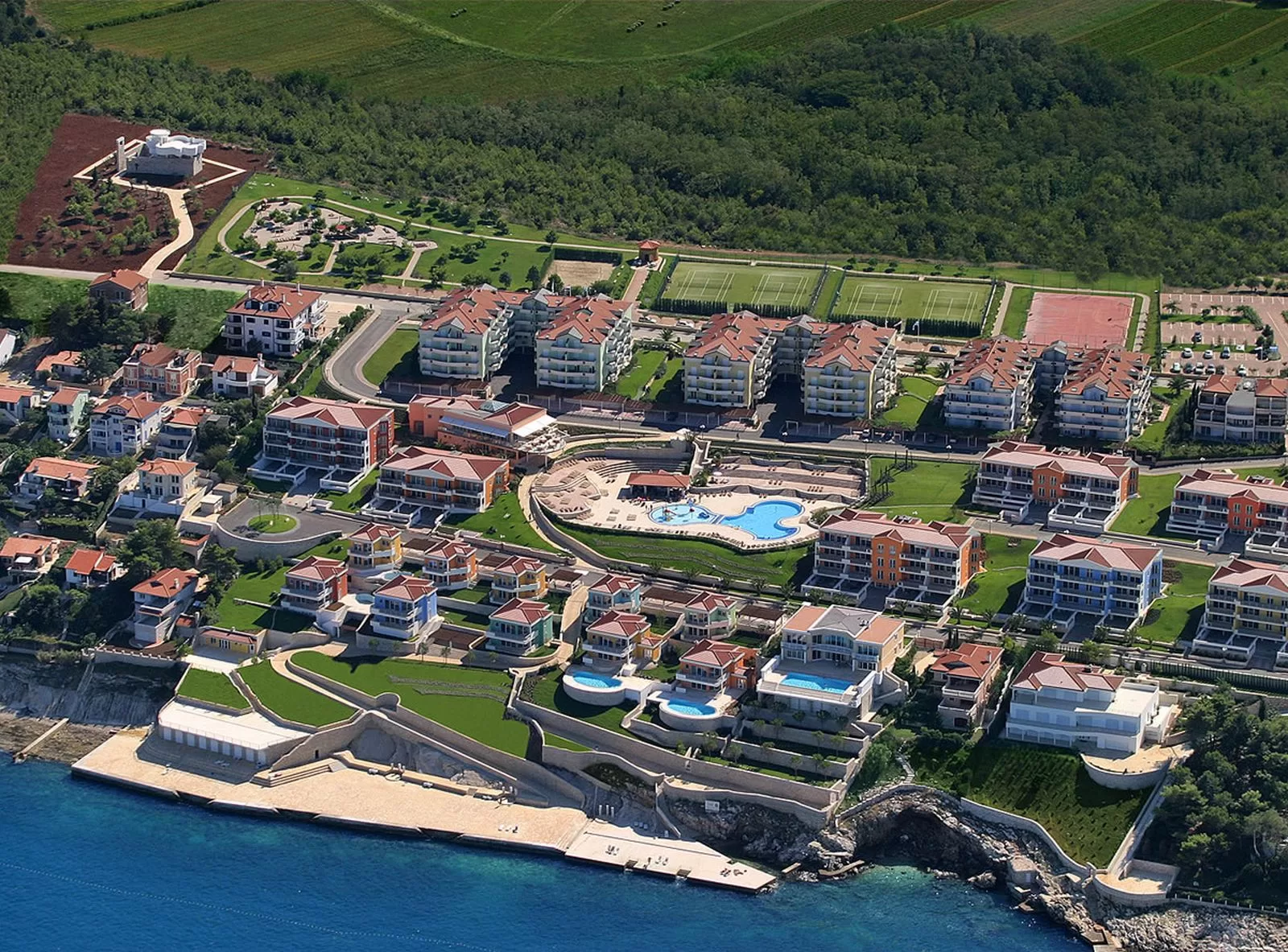 Luxury real estate Farkaš, Croatia, Istria, Crveni Vrh, Umag,  house 3rd row from the sea, sale