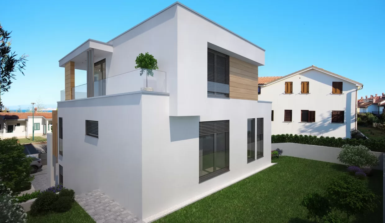 Luxury real estate Farkaš, new project, villa with 3 apartments, for sale, Crveni Vrh, Istria, Croatia, 3