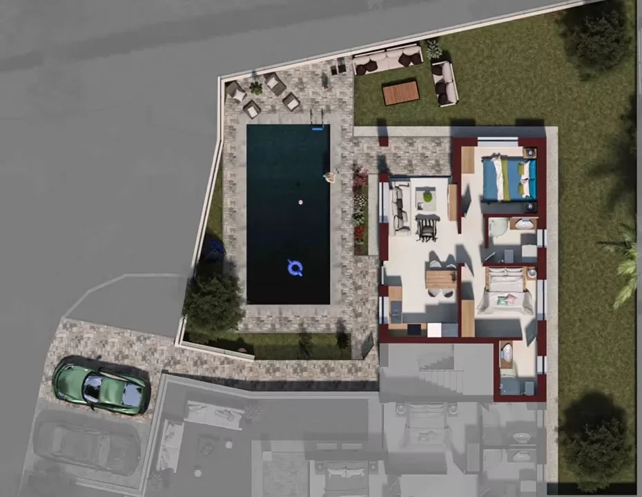 Neubau, wohnungen 900 m von meer zu verkaufen, meerblick, poreč, luxusimmobilien farkaš