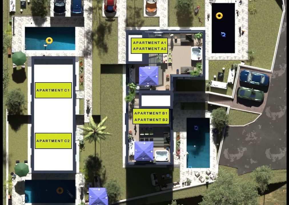 Poreč, Istrien, Kroatien, Luxusimmobilien Farkaš, zu verkaufen, neue wohnungen 900 m von strandt